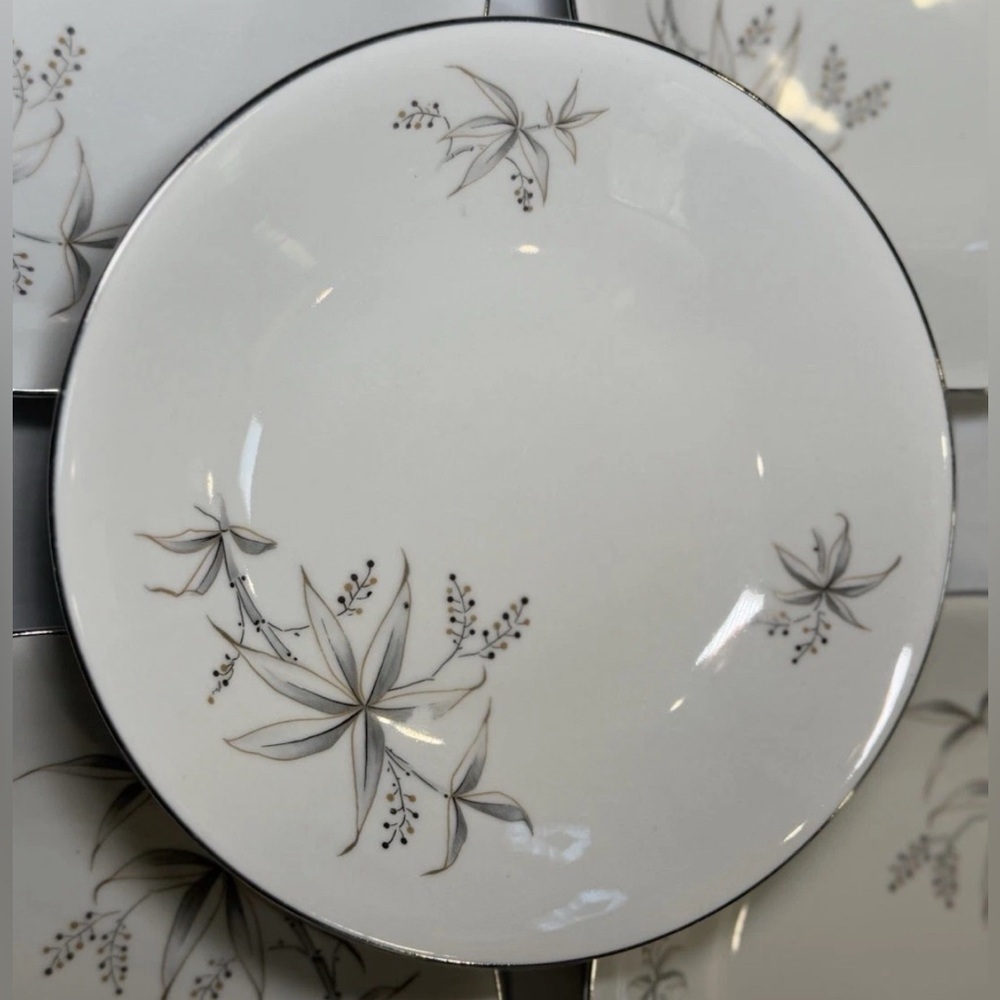 HUTSCHENRUTHER ARZBERG BAVARIA GERMANY FERNDALE Lot Of 5 Salad Plates 7.5" - Picture 3 of 5
